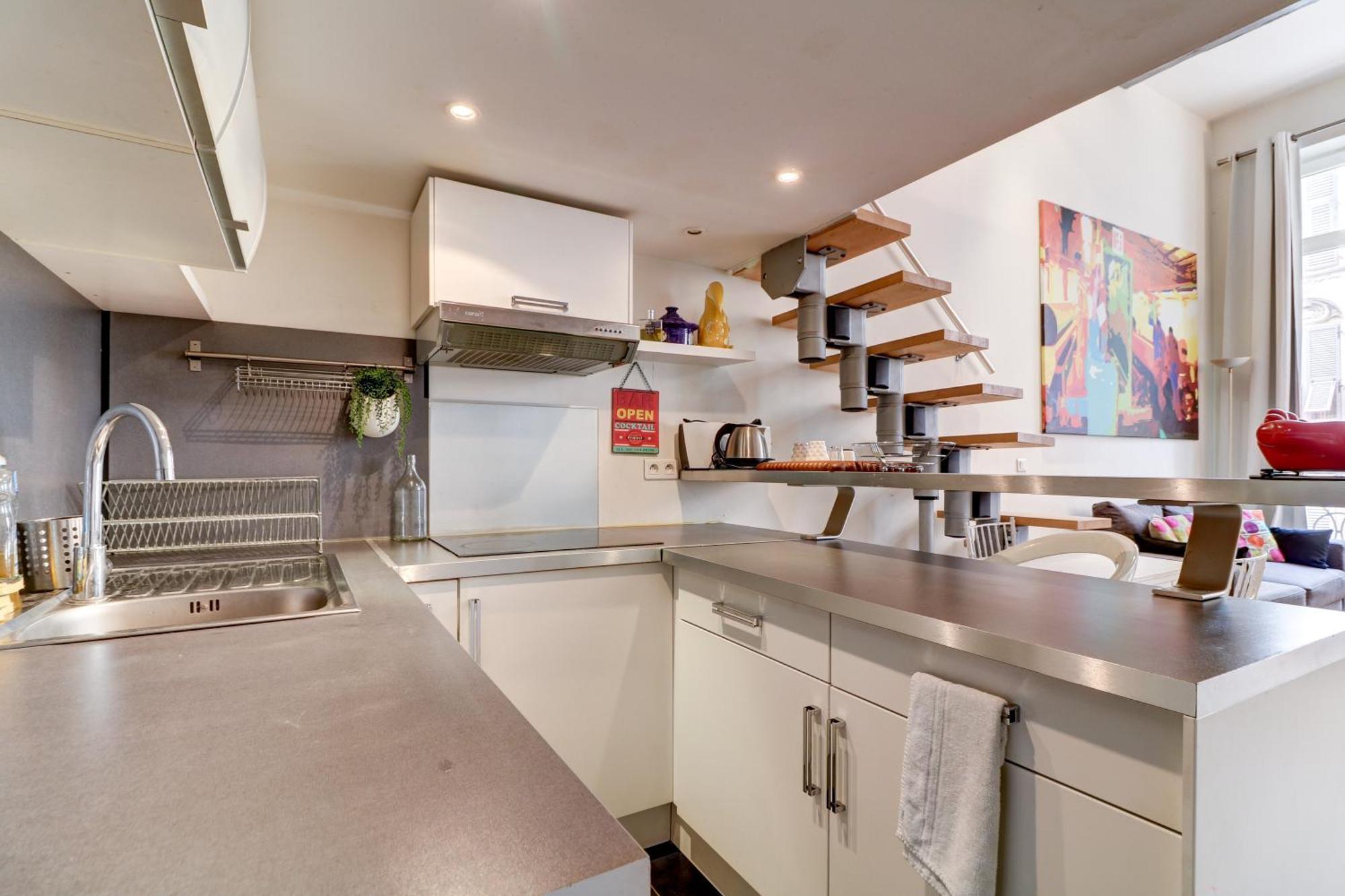 Spacieux Duplex - Zone Pietonne Nice Bagian luar foto